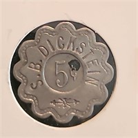 5¢ Maverick Trade Token S.B. Dickstein