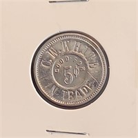 5¢ Maverick Trade Token C.W. White