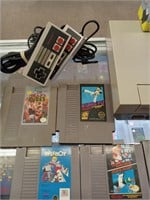 Nes with game lot!