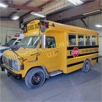 1995 GMC VANDURA 3500 CUTAWAY VAN/ BUS, 6.5L