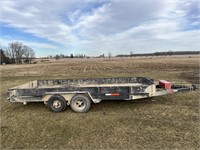 17’ tandem axle trailer w/ ownership