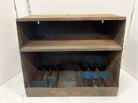Small metal shelf