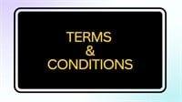 NEW Please Read! Terms & Conditions