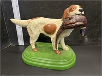 Glass dog figure