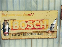 Original Bosch auto electrics sign
