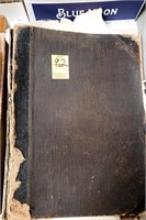 Hardbound Plat Book in Rough Shape (Very Old) -