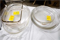 (8) Pyrex Baking Dishes of Different Sizes