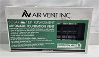 AUTOMATIC FOUNDATION VENT