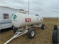 ANHYDROUS AMMONIA 1000 GALLON TANK AND GEAR