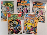Silver, and bronze age DC and comic lot