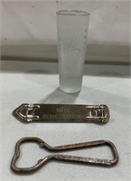Butte Montana Bottle Openers & Shot Glass