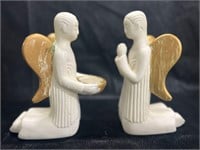 Angel Figurine Tea Light Candle Holder