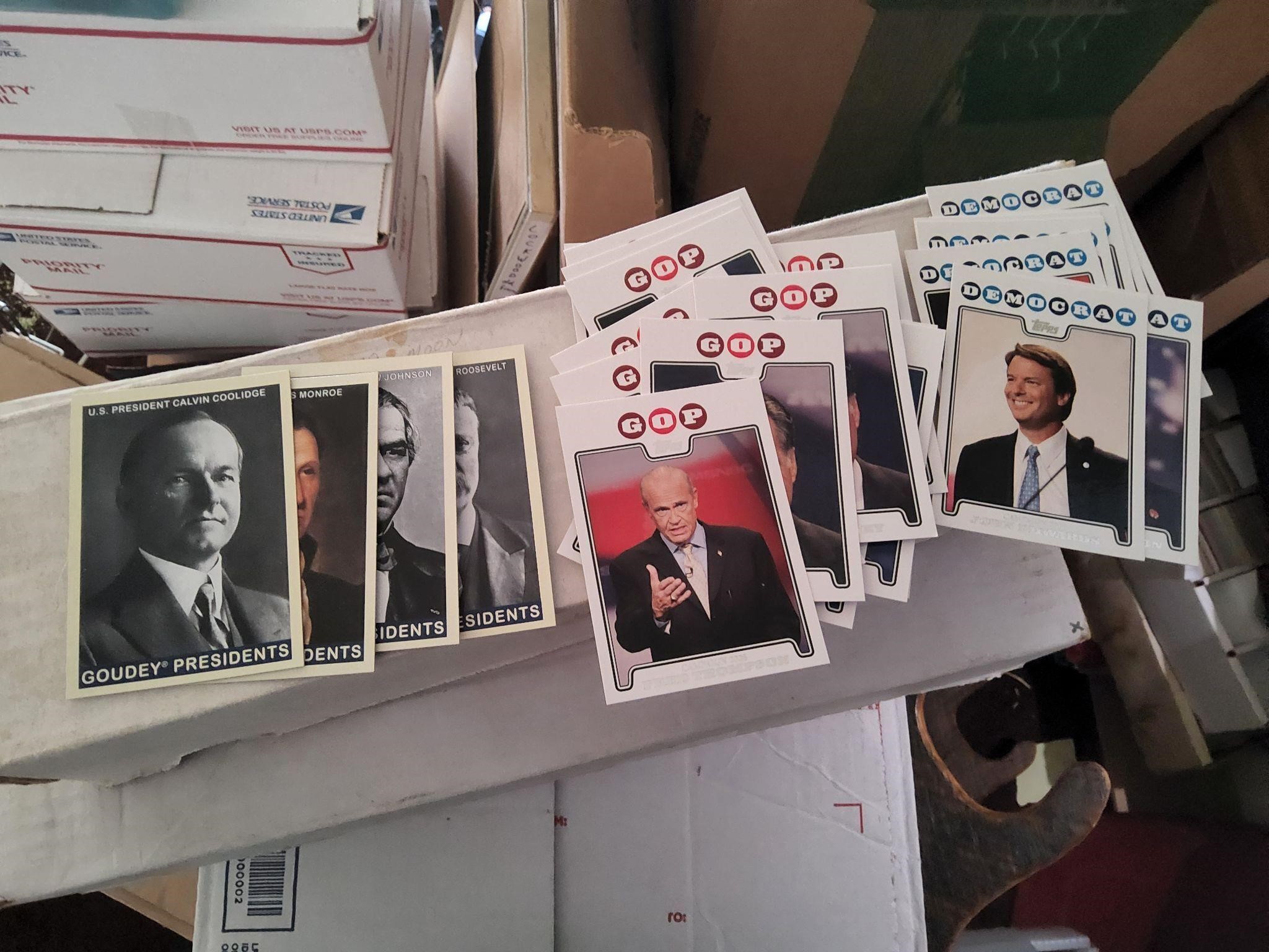 Lot of political cards