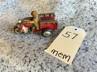 ?Original cast motorcycle toy