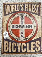 Schwinn Bicycle Sign