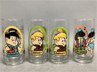 The Flintstone Kids 1986 Pizza Hut Collector Cups