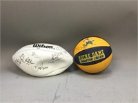Signed Football, & More