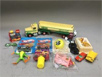 Hess Toy Truck, Hot Wheels, And More