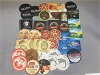 Assorted Advertisement Coasters