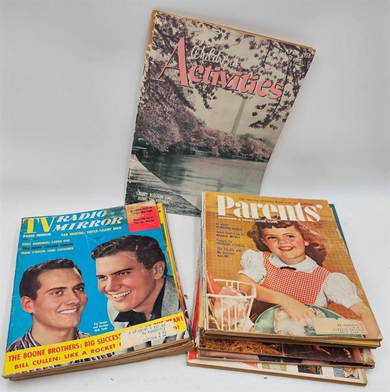 TV radio magazines and parent magazines