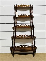 Victorian Walnut Shelf