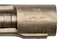 U.S. Springfield Armory Model 1903 receiver/