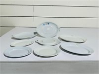 (8) Ironstone Platters