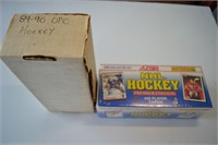 Two Unopened Boxes of Hockey Cards Complete Set