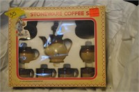 NEW Stoneware coffee set