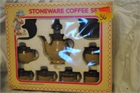 NEW Stoneware coffee set