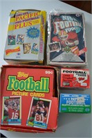 Five Boxed Football Card Sets