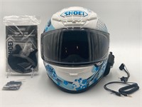 Shoei Motorcycle Helmet With SENA Headset
