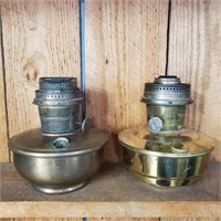 Pair of Aladdin Oil Lamp Bases