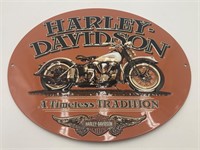 16” Metal Harley-Davidson Sign