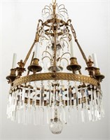 Italian Neoclassical Revival 8-Light Chandelier