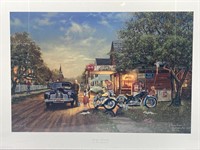 Signed 17x25” Dave Barnhouse Spring Cleaning Print