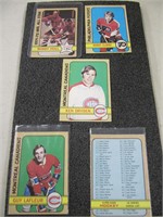 1972 OPC CARDS