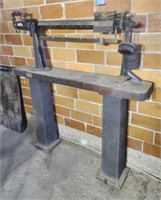 Soweigh antique elevator mechanical truck scales.