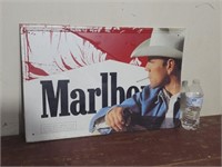 Marlboro tin sign