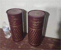 Canadian Club containers.