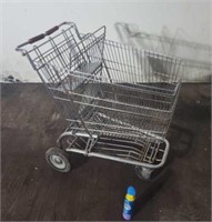 Grocery cart steel