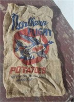 Northern Flight potatoes sack.