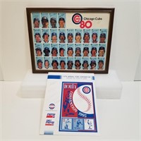 1980 Chicago Cubs Framed Roster Picture