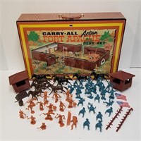 Fort Apache Carry-All Action Playset Louis Marx