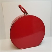 MCM Red Vinyl Hat Case - Carry All by Munro
