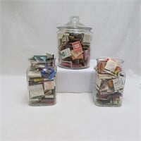 Local Match Collection w / Jars - Vintage