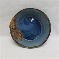 Marjorie King Oak Leaf Bowl - Handmade - Signed