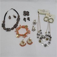 Costume Jewelry Sets - Clipped & Pierced