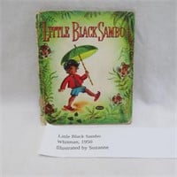 Book - Little Black Sambo - Whitman 1950 - Worn