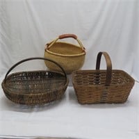 Vintage Market Baskets (3)